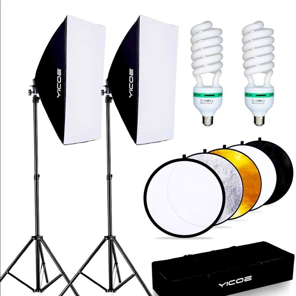 YICOE Softbox Lighting Kit